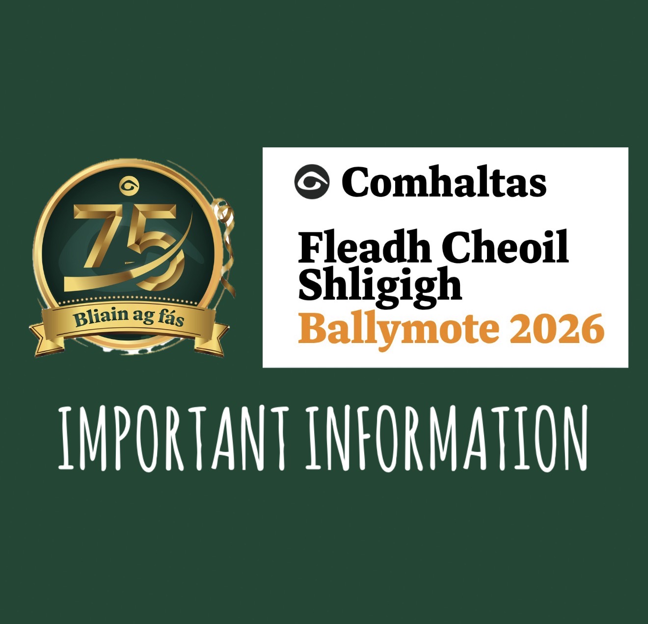 𝐈𝐌𝐏𝐎𝐑𝐓𝐀𝐍𝐓 𝐈𝐍𝐅𝐎𝐑𝐌𝐀𝐓𝐈𝐎𝐍 𝐚𝐛𝐨𝐮𝐭 𝐭𝐡𝐞 𝐒𝐥𝐢𝐠𝐨 𝐂𝐨𝐮𝐧𝐭𝐲 𝐅𝐥𝐞𝐚𝐝𝐡 𝟐𝟎𝟐𝟔
